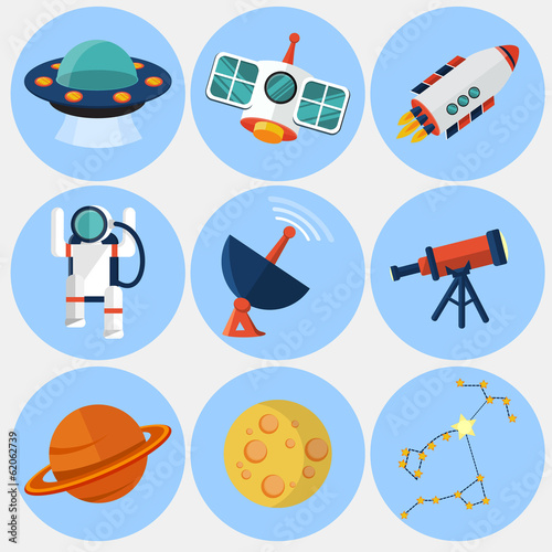 Space Icon set
