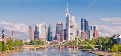 Die spektakuläre Frankfurter Skyline photo