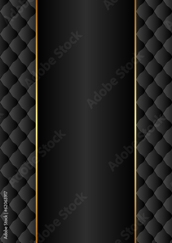 black background