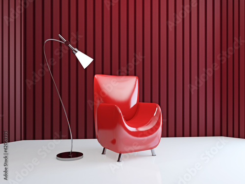 Red chairs