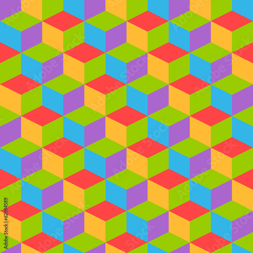 abstract retro geometric pattern