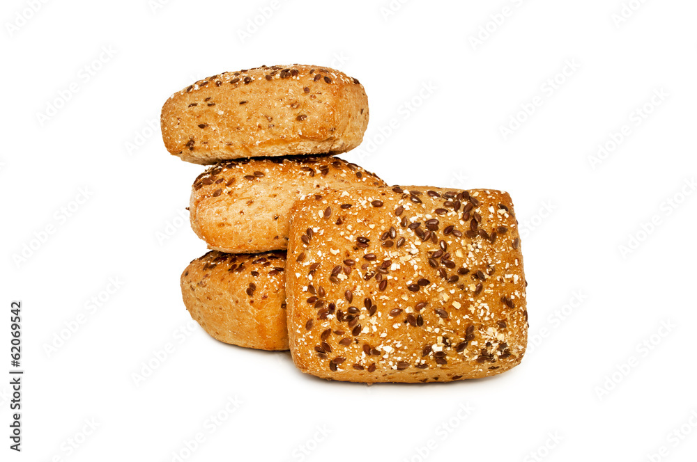 Fresh bread isolated Fresh bread isolated