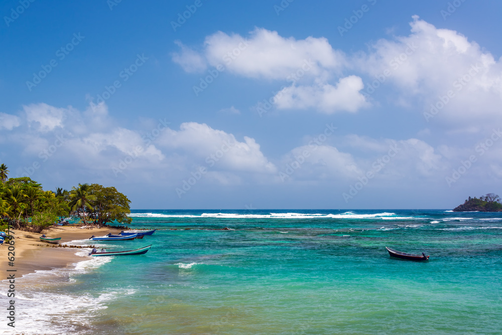 Obraz premium Beautiful Caribbean Water