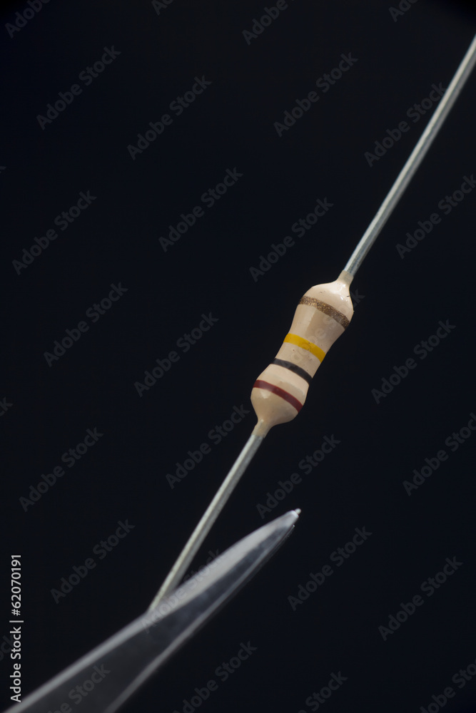 Fototapeta premium Electronic resistor