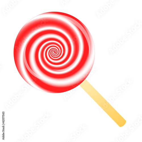 red lollipop