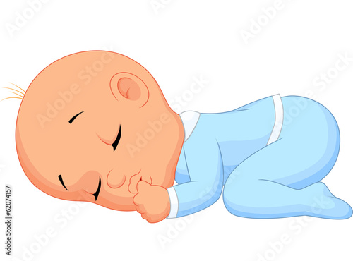 Baby boy sleeping
