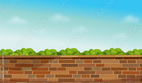 A high stonewall