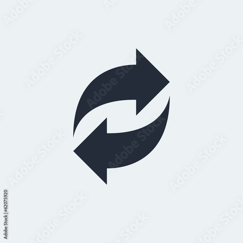 Flat Icon with shadow. Vector EPS 10.