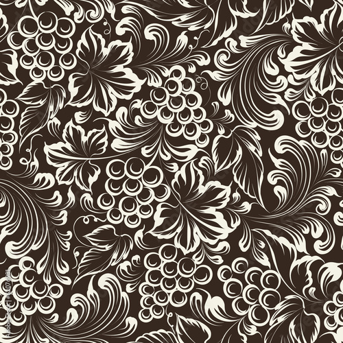 Vine seamless background