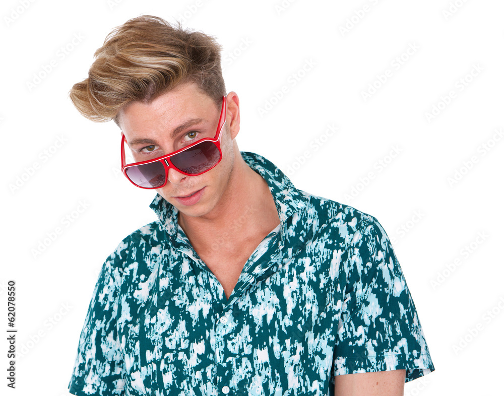 Looking over sunglasses hotsell