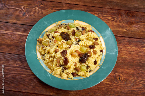 Mesfouf - Citrus Couscous Salad photo