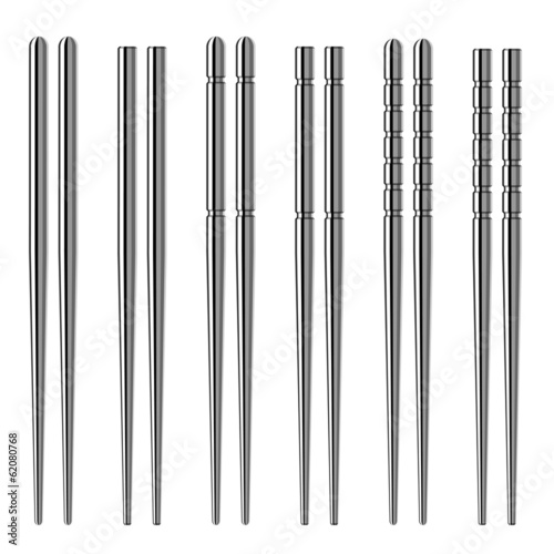 vector chrome chopsticks