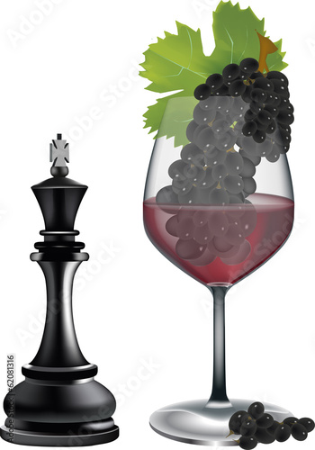 bicchiere di vino rosso