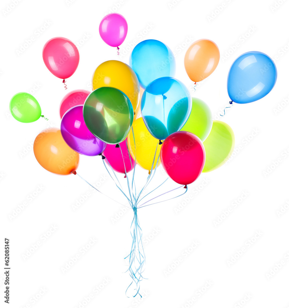 flying balloons isolated flying balloons isolated