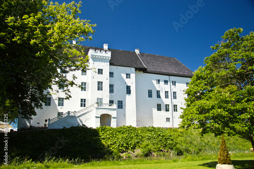 beautiful Castle of Dragsholm, Zeland, Denmark.