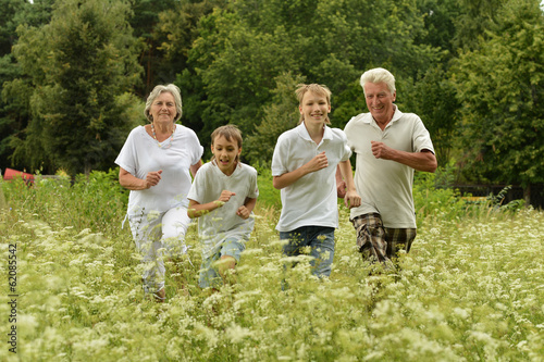 Kids with grandparents