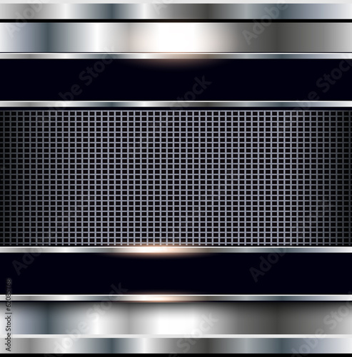 Abstract background metallic