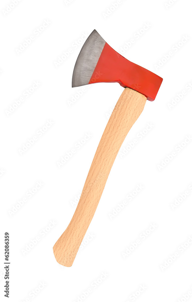 Ax isolated on white