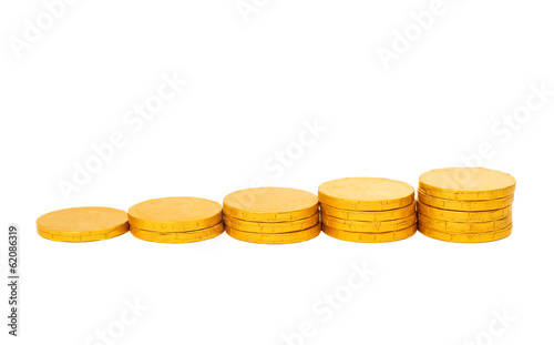 gold coins photo