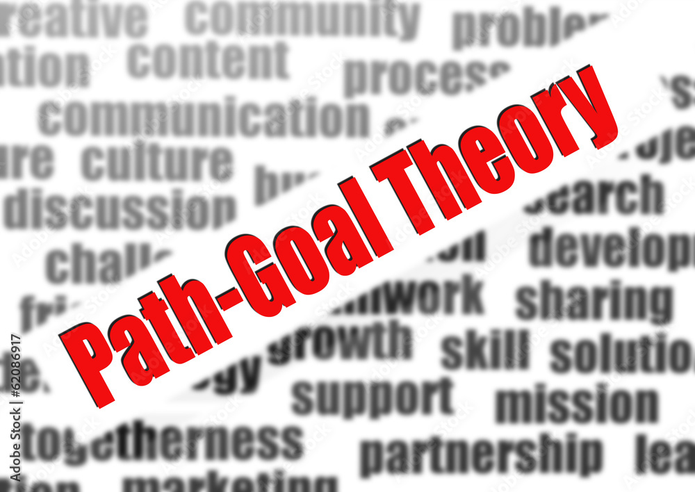 Path-goal theory word cloud Path-goal theory word cloud
