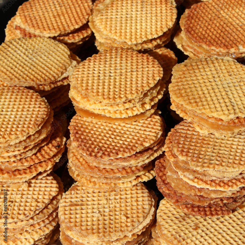 Gaufres fourrées - Waffles northern France / Belgium