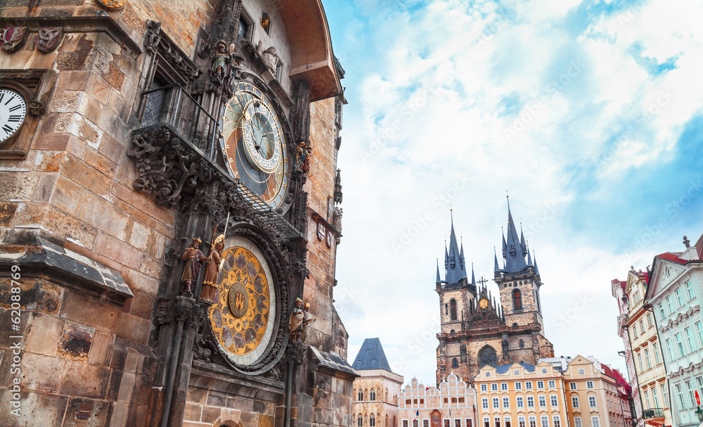 Obraz premium Old Town Square in Prague, Czech Republic