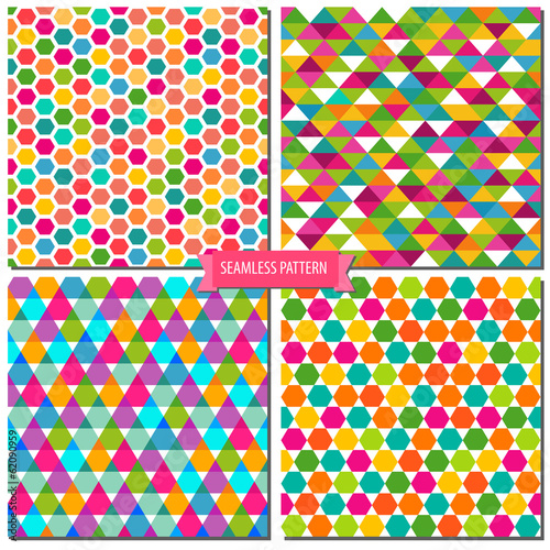 Colorful seamless pattern