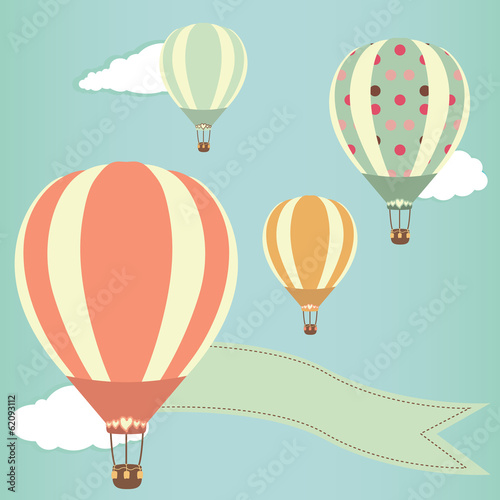 Hot air balloons