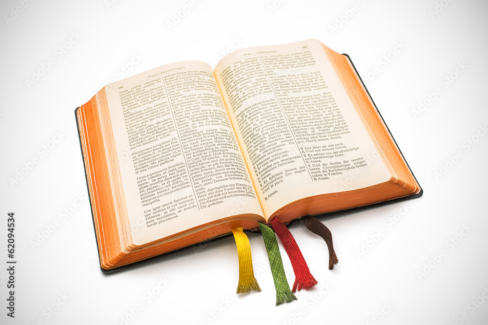 Obraz premium open Bible