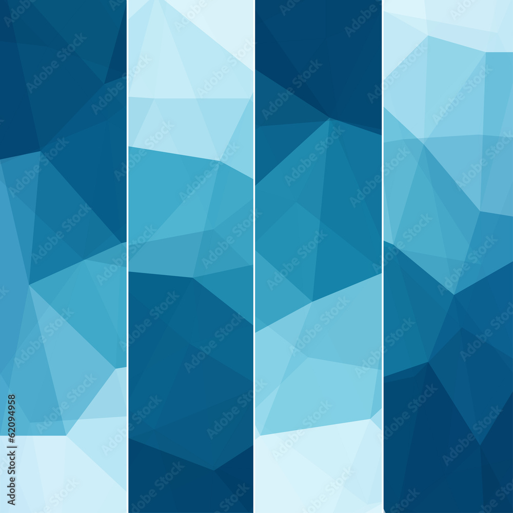 Set of Abstract Blue Background Set of Abstract Blue Background