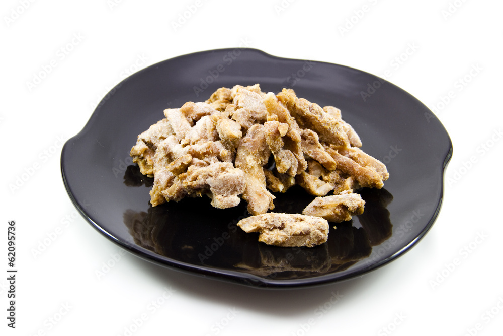 Frisch geschnittenes Hähnchenfleisch Frisch geschnittenes Hähnchenfleisch
