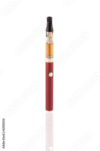 Electric cigarettes isolated on the white