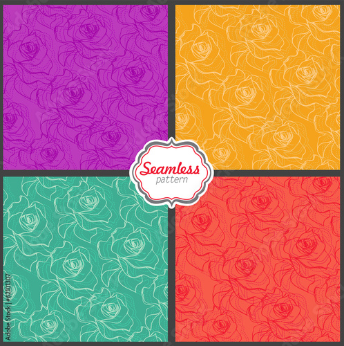 Rouse seamless pattern