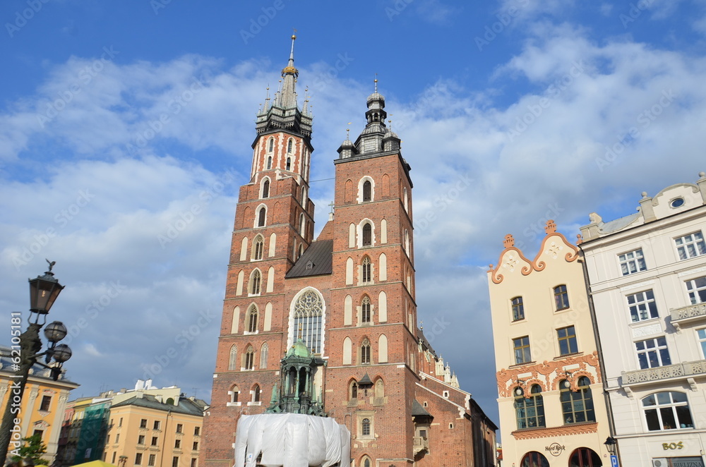 Basilique Sainte Marie à krakow, Pologne