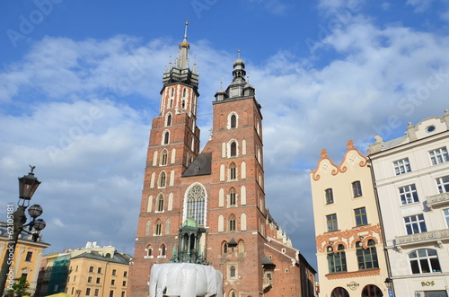 Basilique Sainte Marie à krakow, Pologne