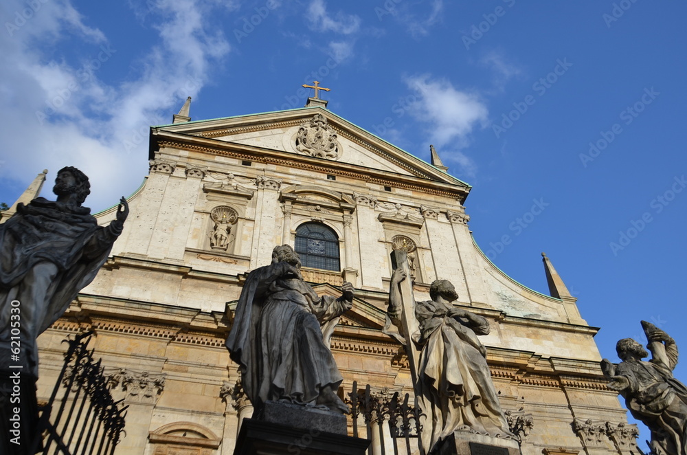 Obraz premium Eglise saints Pierre et Paul de Cracovie