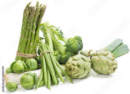 green vegetables