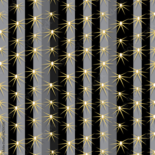 Cactus plants texture seamless pattern background