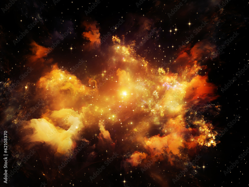 Space Nebula - obrazy, fototapety, plakaty 
