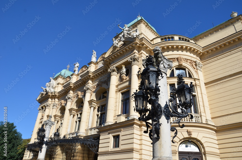Obraz premium Théâtre de Cracovie, Pologne