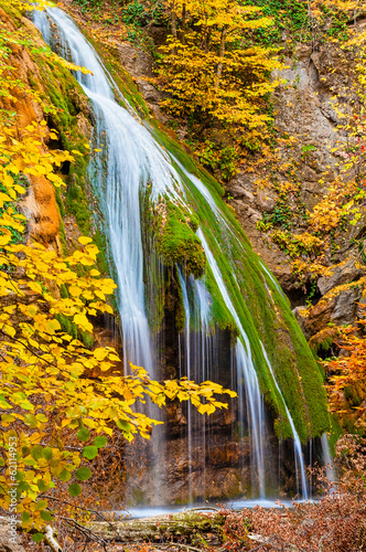 Waterfall Jur-Jur, Crimea, Ukraine