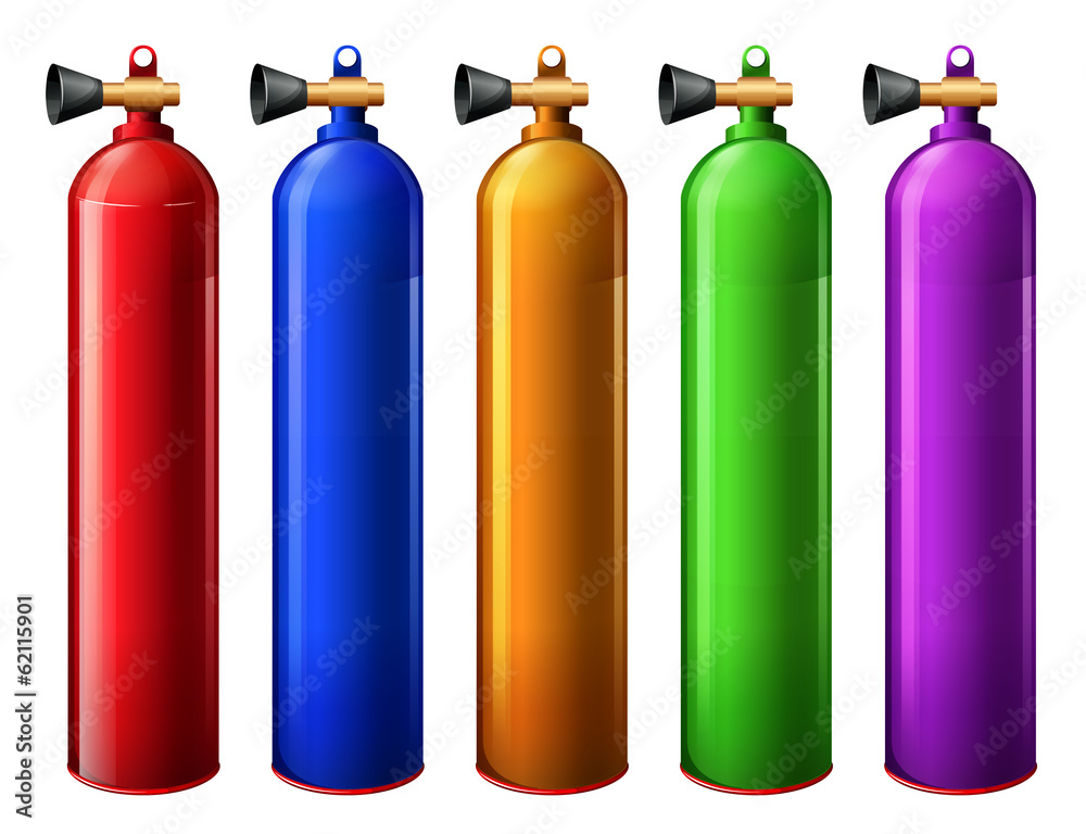 Oxygen tanks Oxygen tanks