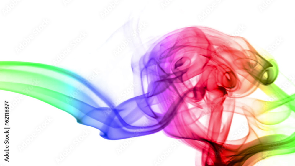 Abstract Background with Colored Real Smoke Abstract Background with Colored Real Smoke