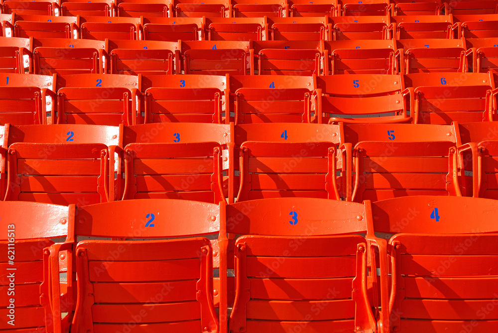 Fototapeta premium Orange Stadium