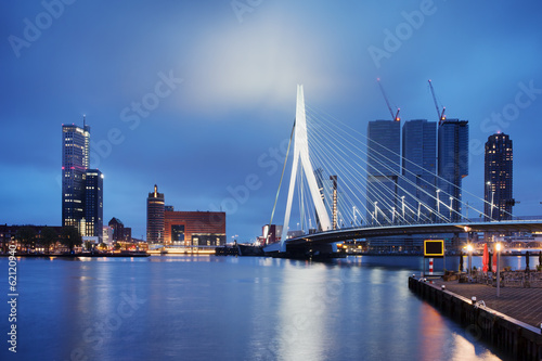City of Rotterdam at Night