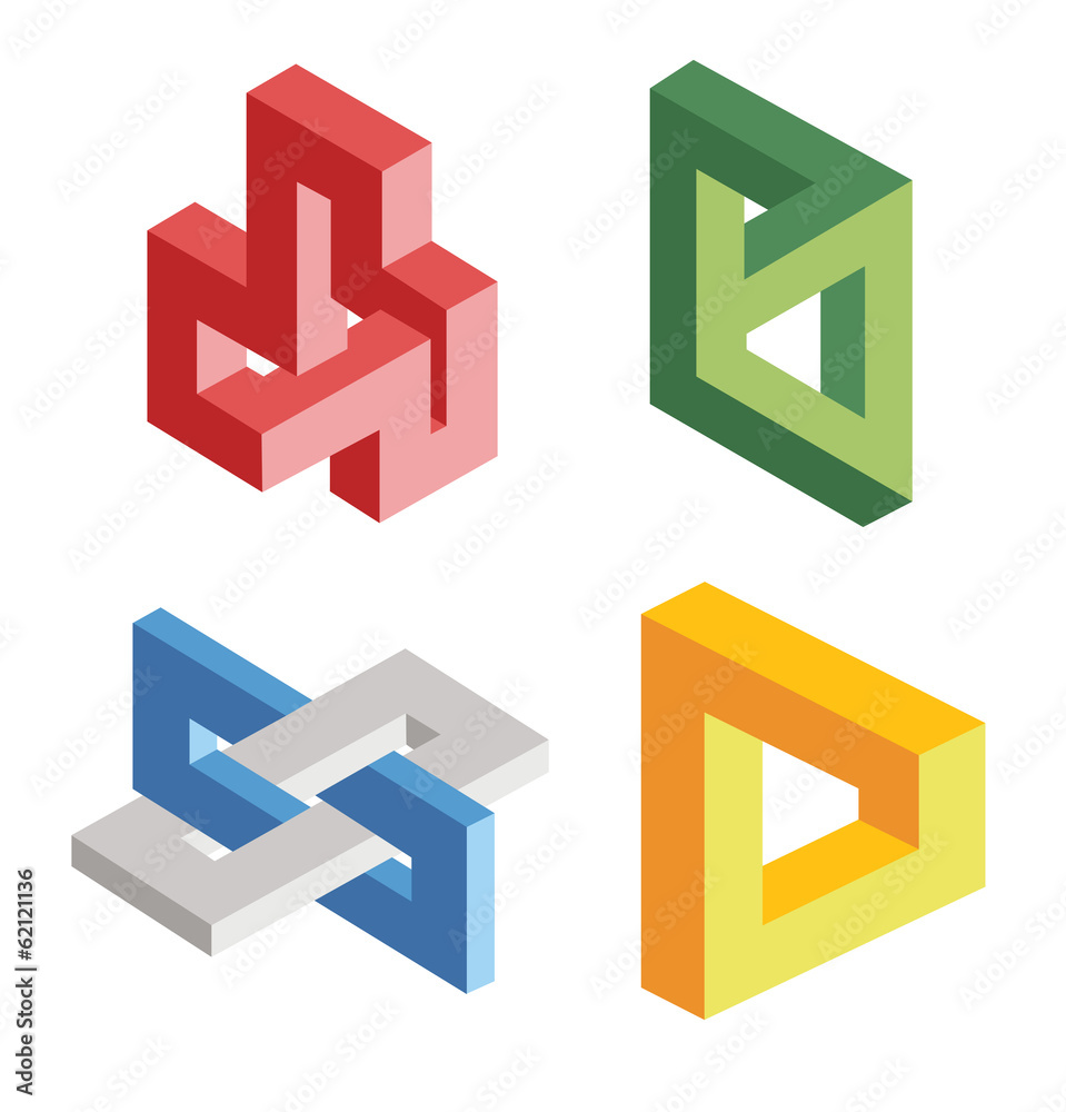 unreal bright geometrical objects vector unreal bright geometrical objects vector