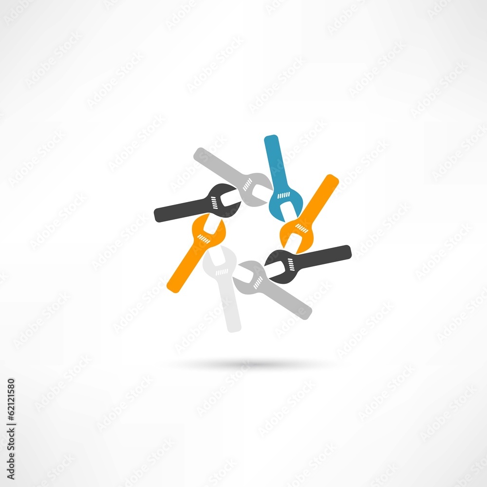 Circle wrench icon Circle wrench icon