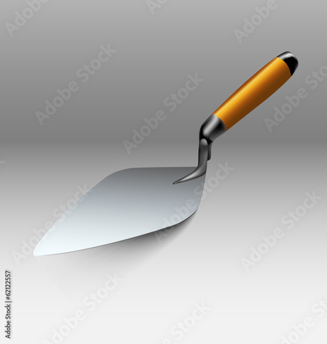 Trowel tool illustration