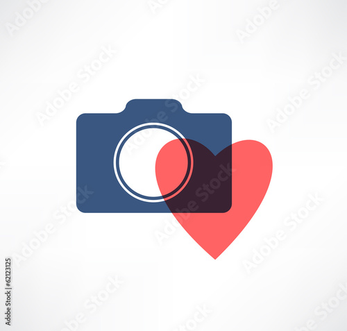 Camera icon. I love photography