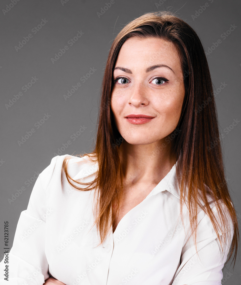 smiling business woman smiling business woman